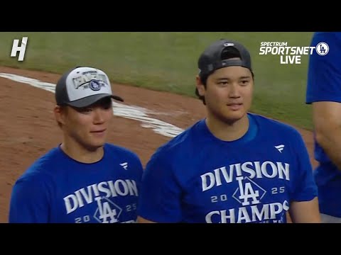 4 STRAIGHT! Dodgers Clinch NL West Title, 12th in Last 13 Years 🔥