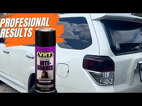 DIY TINTED TAIL LIGHTS IN UNDER 5 MINUTES! (VHT Night Shade)