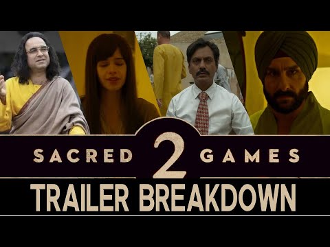 Sacred Games 2 Trailer Breakdown - Saif Ali Khan,  Nawauddin Siddqui Promise A Thrilling New Season Video