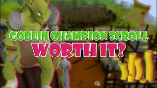 Loot From Goblin Champion Scroll in OSRS
