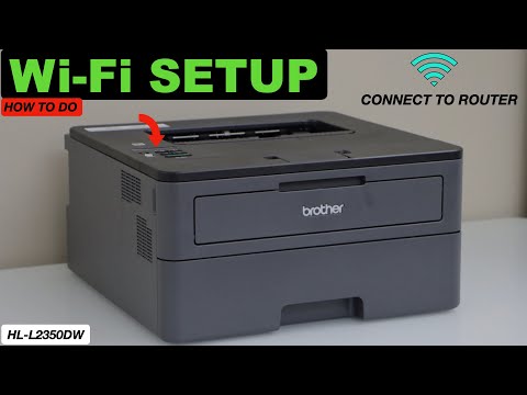 Thumbnail for Brother HL-L2350DW WiFi Setup, Connect To Wireless Network Using The Display Panel!