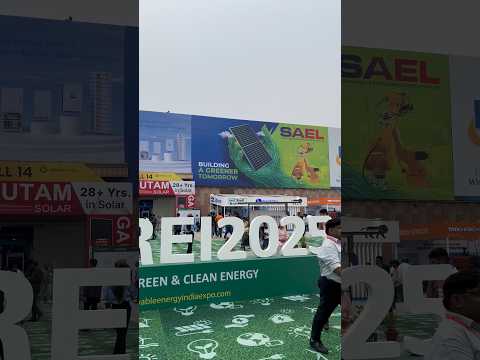 REI 2025 Solar Expo  | Greater Noida | #shorts #expo2025 #viral