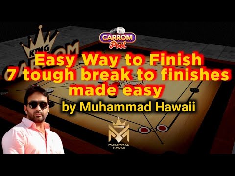 How to break to finish | carrom disc pool - YouTube