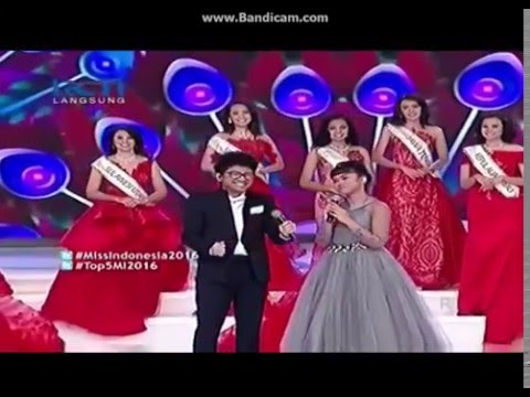 Kunto Aji feat Yura Yunita CINTA DAN RAHASIA LIVE MISS INDONESIA 2016