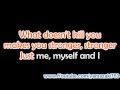 Kelly Clarkson - Stronger (What Doesn't Kill You ...