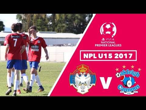 Springvale White Eagles v Oakleigh Cannons | NPL U15 2017