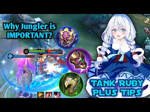 Why Jungler is Way Too Important? | Ruby Tank Build 2022 | Ruby Best Build | Mobile Legends 2022