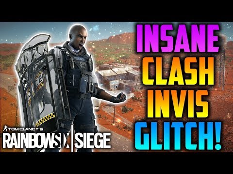 INSANE *NEW* OP CLASH GLITCH! (TUTORIAL) *INVINCIBLE* - Rainbow Six Siege