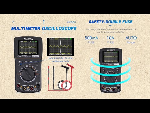 Digital Multimeter Graphical Portable Automotive Oscilloscope