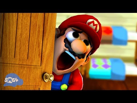 SMG4: Mario Gets His PINGAS Stuck In The Door Video