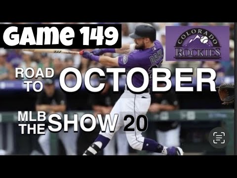 MLB The Show 20: Rockies vs. Padres - Game 149 - Full Season Gameplay