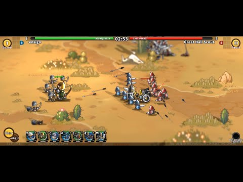 Mini Warriors Reborn! (by Moment Interactive) - free strategy game for Android and iOS - gameplay. - YouTube