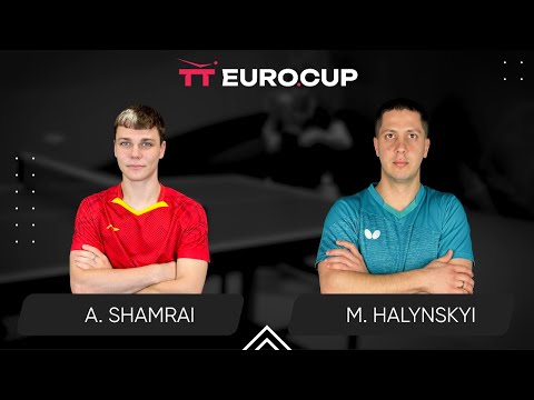 16:45 Andrii Shamrai - Mykola Halynskyi 04.10.2024 TT Euro.Cup Ukraine Elite. TABLE 4