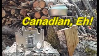 Universal Stove Stand and Carbon Felt Alcohol Stove from Amazing Wilderness Products