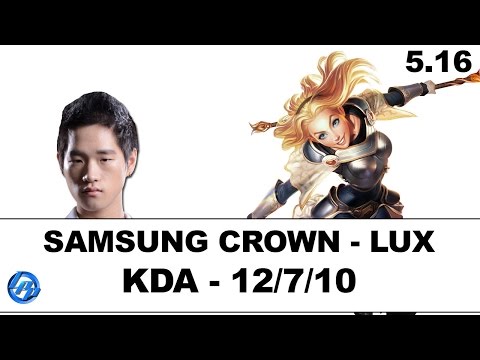 Samsung Crown - Lux vs Leblanc - Kr SoloQ