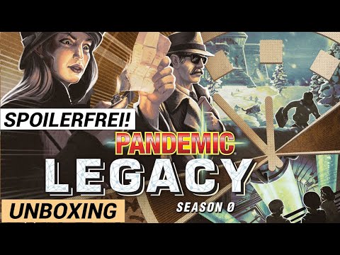 Unboxing: PANDEMIC LEGACY - SEASON 0 - Spoilerfrei!