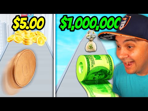 I Hit MAX LEVEL In Money Rush 3D! - YouTube