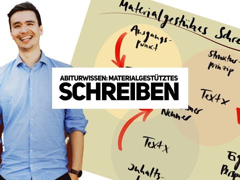 Material-supported writing