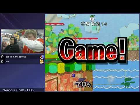 GSS 111 SSBM - glock in my toyota (Falco, Fox) vs. Alt (Red Fox) - Melee WF