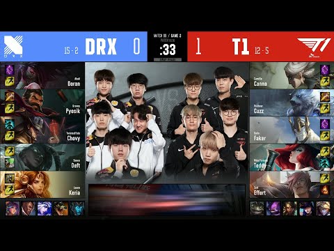 T1 vs DRX | W10D4 | Match 89 Game 2 | LCK Summer Split 2020 – S10 | T1 vs DragonX