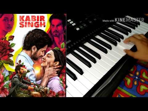 Bekhayali Piano Performance Video