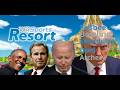US Presidents Play Wii Sports Resort Frisbee Bowling Swordplay Duel Archery