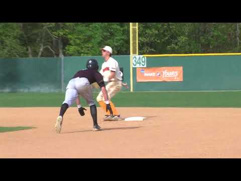 Baseball at Day 2 of 2018 CACC Tournament