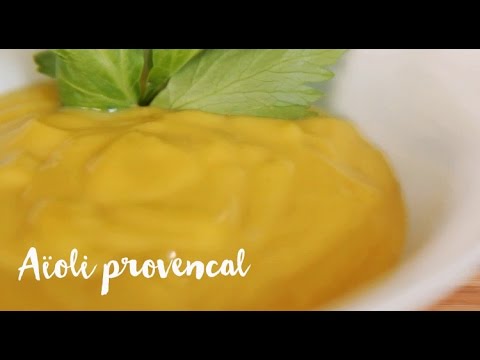 Comment faire un aïoli provençal ?