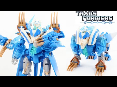 Transformers Prime Voyager Class Star Seeker Thundertron Review (4K)