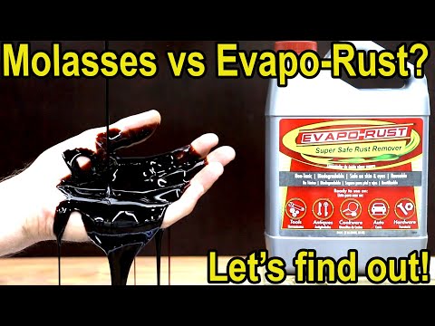 Is Molasses better than Evapo-Rust? Let's find out! Video