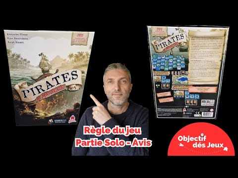 PIRATES de Maracaibo Comment jouer une partie solo avec vidéo règle du jeu de société. Super Meeple