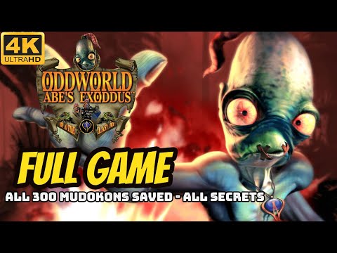 Oddworld: Abe's Exoddus | PC | 4K60ᶠᵖˢ UHD🔴 | 100% Longplay Walkthrough Playthrough Full Movie Game
