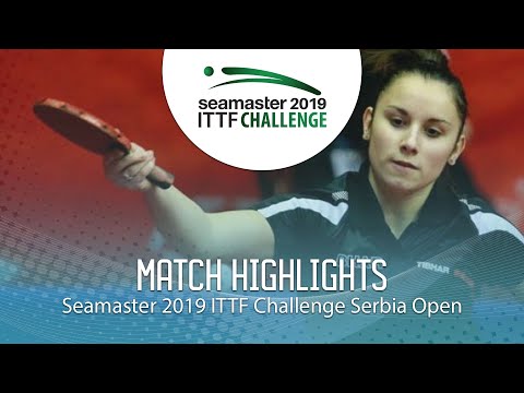 Anna Bikbaeva vs Ivana Vejnovic | 2019 ITTF Challenge Serbia Open (Group)