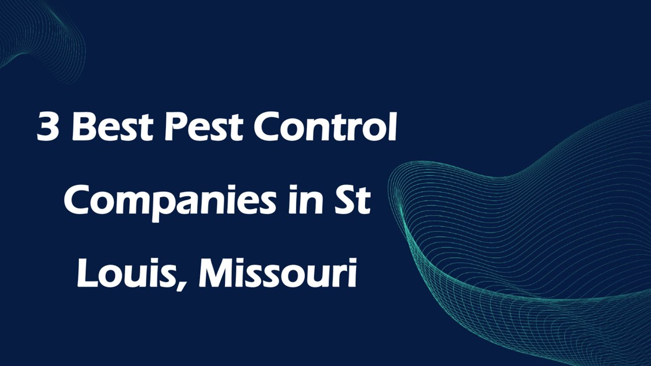3 Best Pest Control Companies in St Louis, Missouri | Pest Extermination