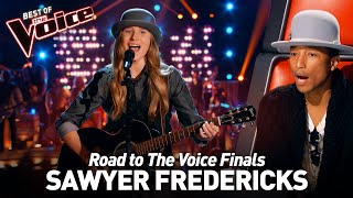 15-Year-Old FOLK Singer captured America&#39;s hearts | Road To The Voice Finals