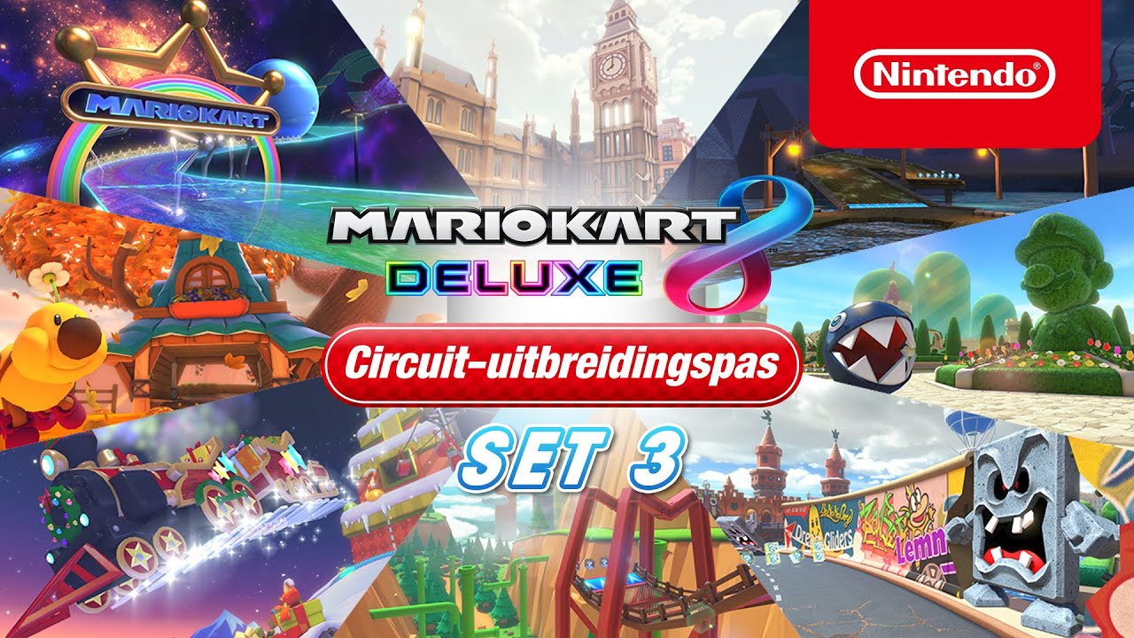 Set 3 van de Mario Kart 8 Deluxe – Circuit-uitbreidingspas arriveert op 7 december!