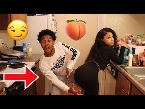 I CAN'T STOP TOUCHING YOUR BOOTY PRANK Video