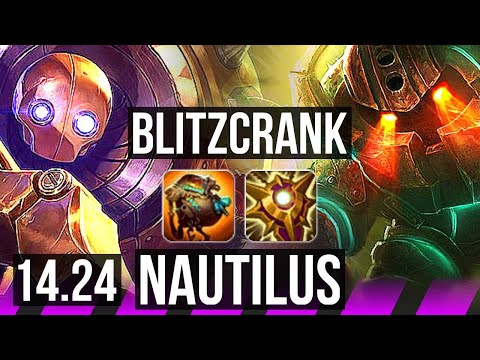 BLITZCRANK & Kalista vs NAUTILUS & Lucian (SUP) | KR Diamond | 14.24
