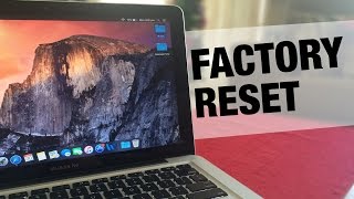 How to Factory Reset your MacBook Pro