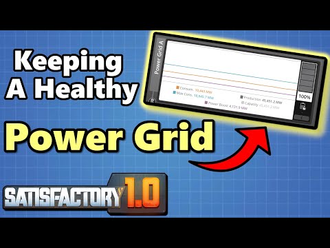 Satisfactory - Tips for a Stronger Power Grid: Priority Switches, Power Storage, Black Starts & More