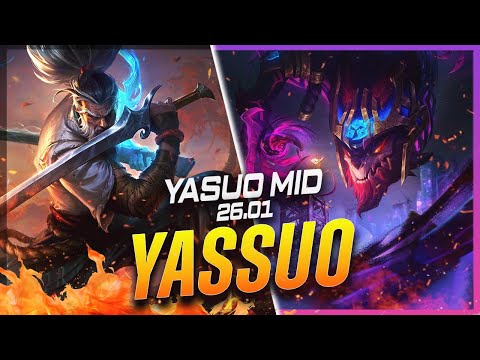 YASSUO - Yasuo vs Aurelion Sol MID Patch 26.1 - Grandmaster Yasuo Gameplay