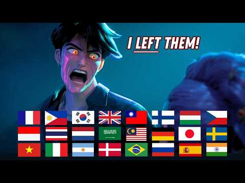 JINU'S CRASH OUT in 36 Languages | K-POP DEMON HUNTERS