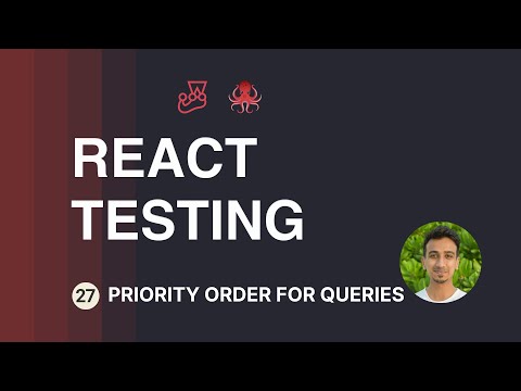 React Testing Tutorial 1 Introduction