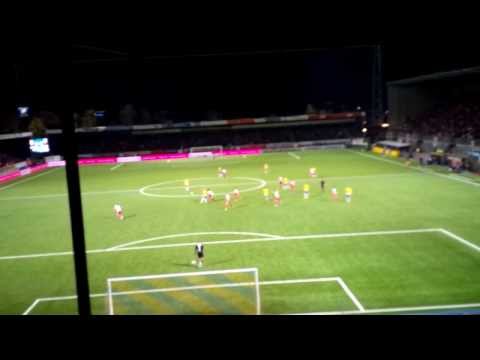 sc cambuur-fc utrecht de 2-1 door bakker 26-10-2013