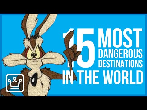 15 MOST Dangerous Tourist Destinations in the WORLD Video