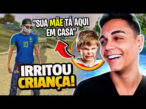 FREITAS CAI COM A CRIANÇA MAIS CHATA DO FREE FIRE E FAZ ELA CHORAR!!! - free fire
