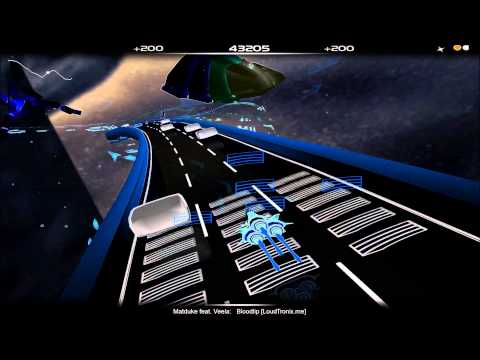 [Audiosurf] Matduke feat. Veela - Bloodlip (With Lyrics)