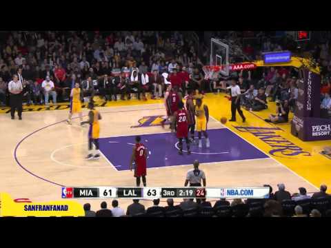 Julius Randle vs Heat (2016/03/30) - 13 Pts, 14 Rebs, GAME WINNER!