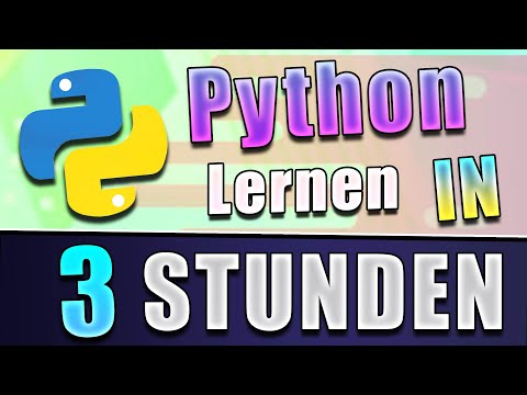 Python lernen in EINEM Video - vom Anfänger zum Profi in 3 Stunden