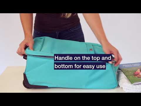 Сумка дорожная на колесах TravelZ Foldable 34 Black 927286